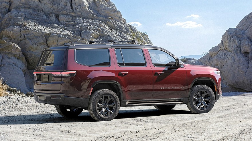 Обновлённый Jeep Grand Wagoneer: без хрома, без V8, но с мощной гибридной версией - «Автоновости»