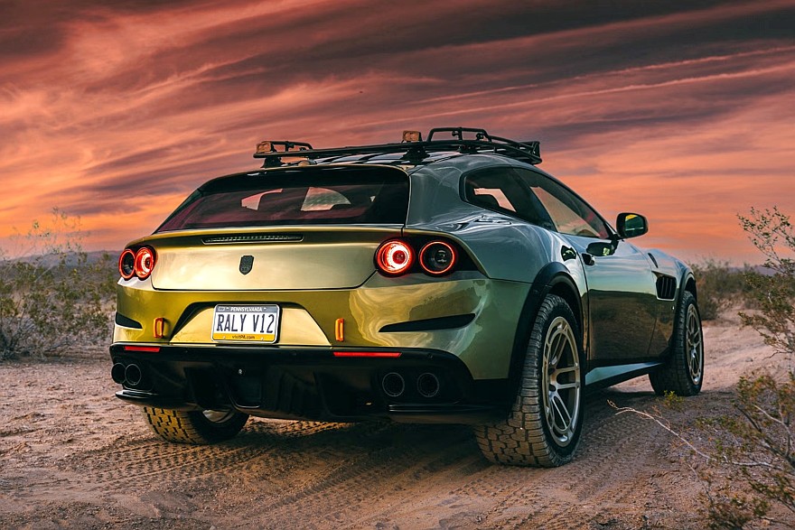 GlasWerks DMV Elevato: кроссовер-рестомод на базе шутинг-брейка Ferrari GTC4Lusso - «Тюнинг»