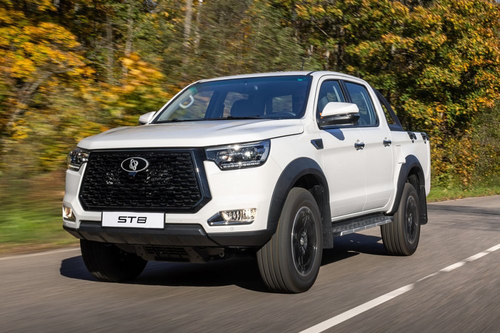 На российский рынок вышел рамный пикап Sollers ST8 - «УАЗ»