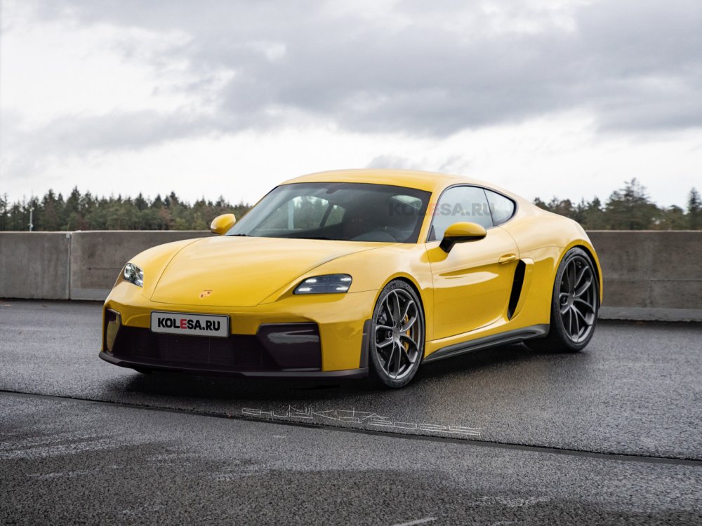 Porsche 718 Cayman следующего поколения: новые изображения - «Porsche»