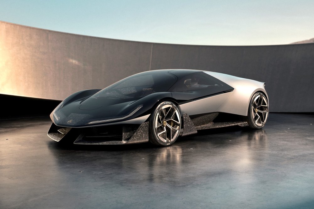 Трёхместный суперкар Lotus Theory 1: материальный минимализм и цифровая сложность - «Lotus»