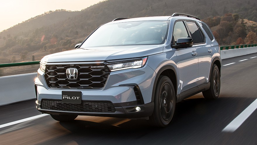 Обновлённый Honda Pilot: первые изображения - «Honda»