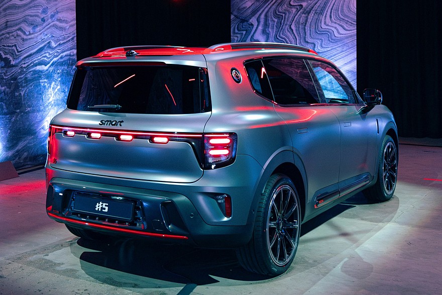 Smart #5 Brabus: полный привод, 646 л.с., 3,8 секунды до «сотни» и высокая цена - «Smart»