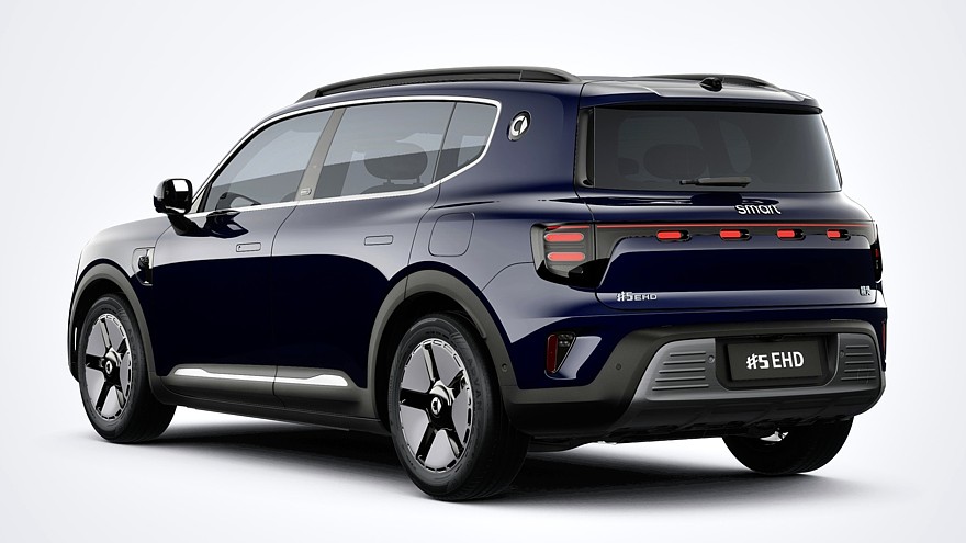 Smart #5 стал гибридом, так как чисто электрические версии плохо продаются - «Smart»