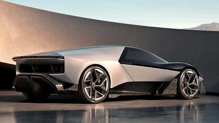 Трёхместный суперкар Lotus Theory 1: материальный минимализм и цифровая сложность - «Lotus»