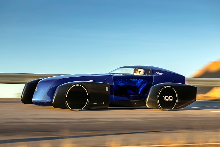 Чудаковатый Renault Filante Record 2025 установил обещанный рекорд эффективности - «Renault»