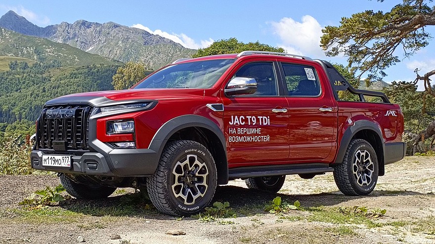 Флагманский пикап JAC T9 с дизелем обзавёлся российским ценником - «JAC»