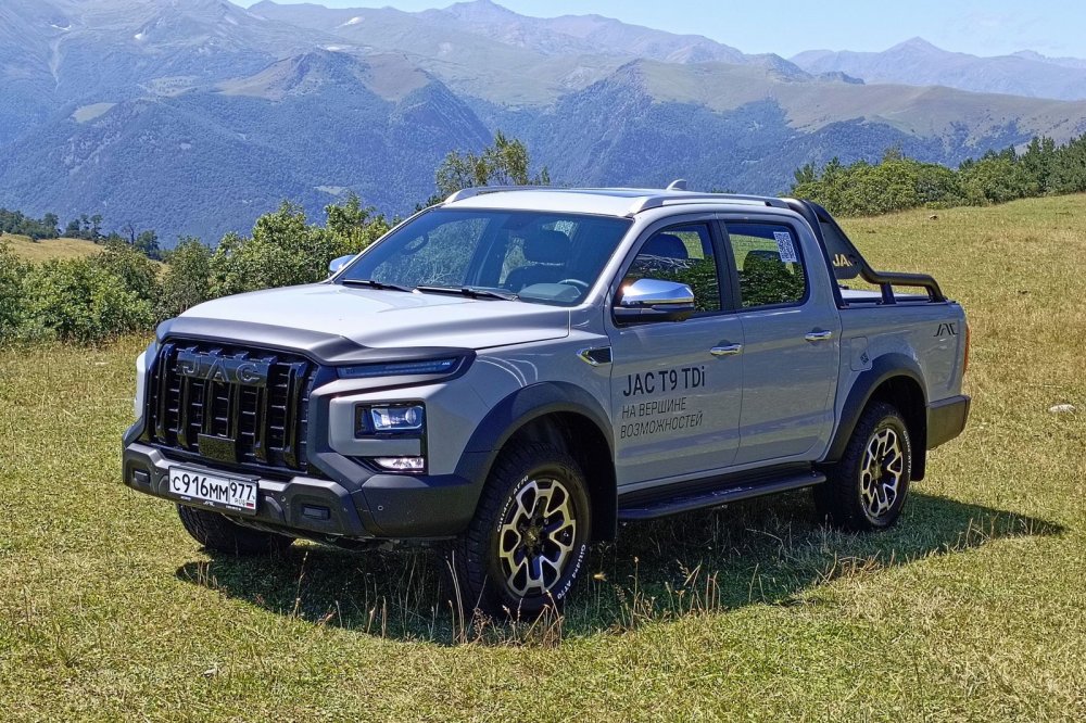 Флагманский пикап JAC T9 с дизелем обзавёлся российским ценником - «JAC»
