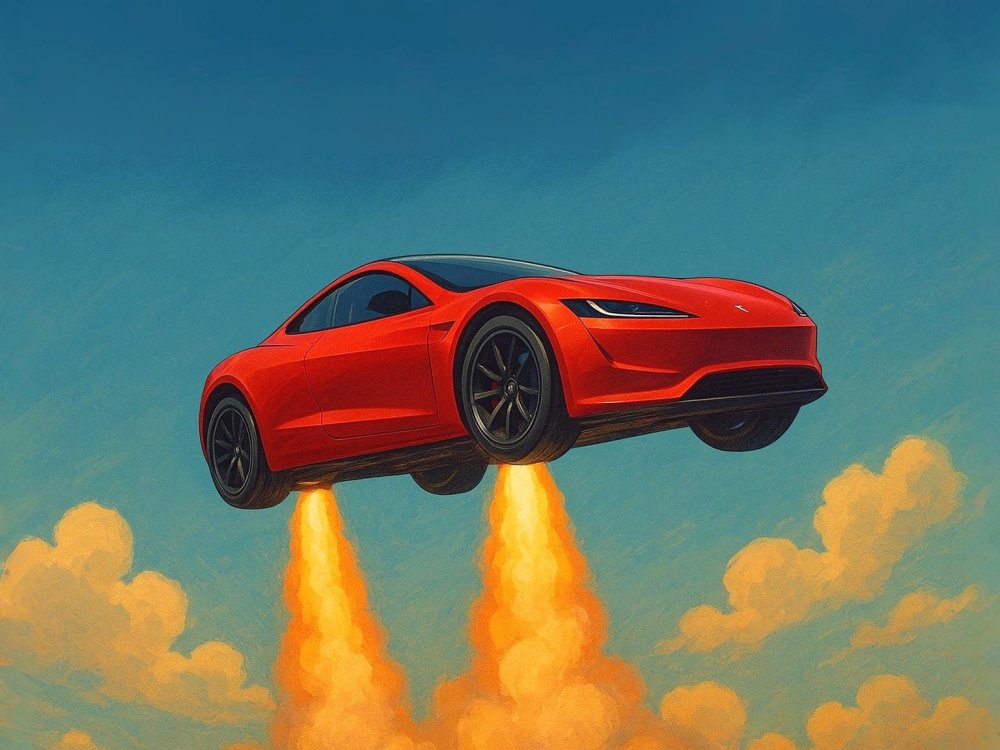 Илон Маск пообещал представить новый «безумный» Tesla Roadster в День дурака - «Tesla»