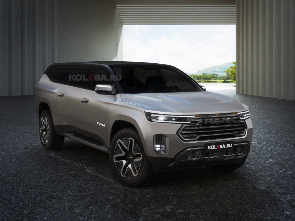 Новый внедорожник Ram: первые изображения - «Ram»