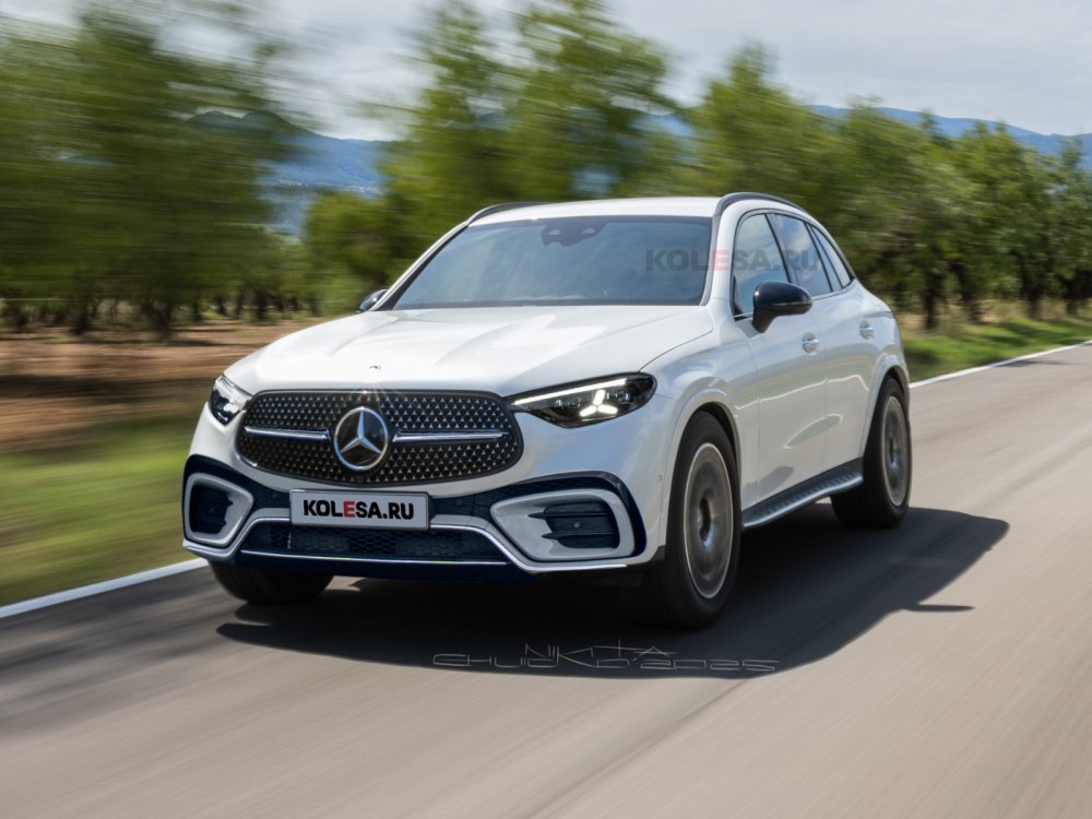 Обновлённый Mercedes-Benz GLC: первые изображения - «Mercedes-Benz»
