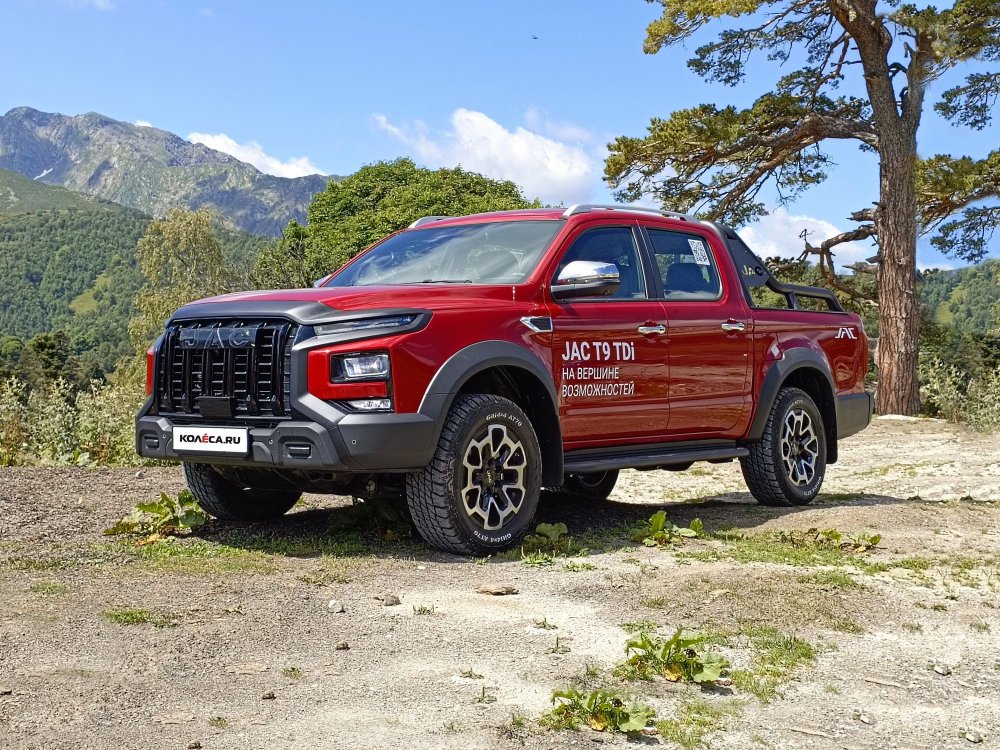 Самоблок, парт-тайм и повышенная прыгучесть: тест-драйв JAC T9 TDi - «JAC»