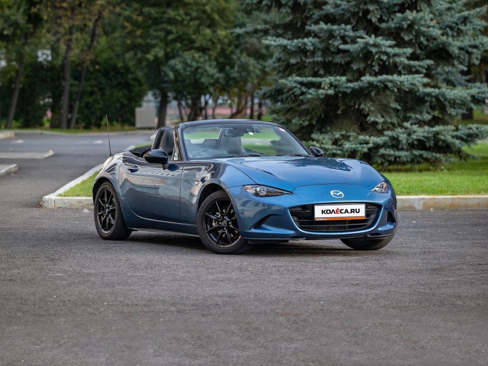 Задний привод, полтора литра и DVD-проигрыватель: опыт владения Mazda Roadster IV (ND) - «Mazda»