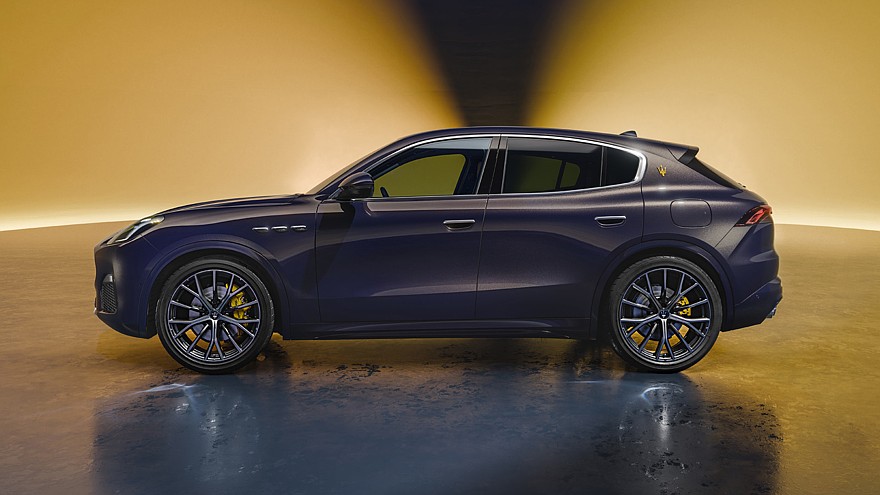 У кроссовера Maserati Grecale появилась новая роскошная спецверсия Lumina Blu - «Maserati»