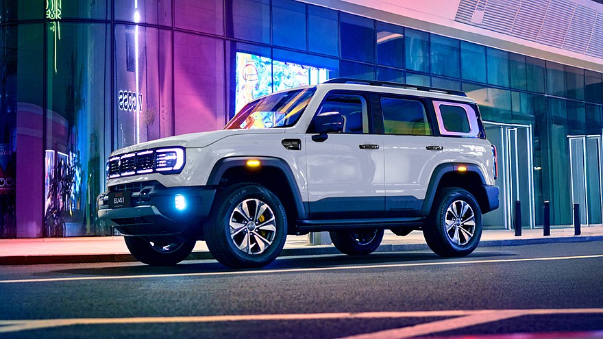 BAIC пополнит российскую линейку внедорожником BJ41 и брутальным кроссовером BJ30 - «BAIC»