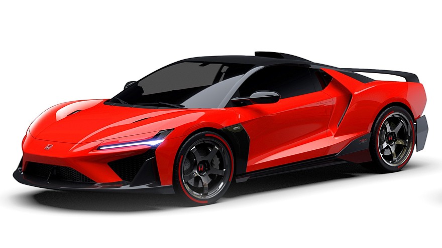 Honda NSX Tribute: мелкосерийная «пруля» в стиле JDM от кузовного ателье Italdesign - «Honda»