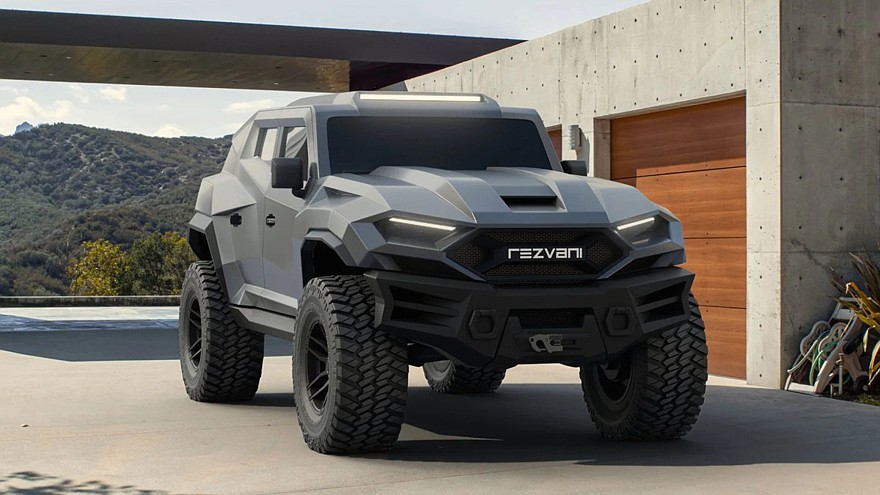 Новый Rezvani Tank полностью рассекречен: прежний «донор» и пересмотренная техника - «Jeep»