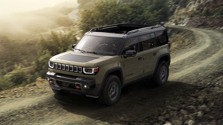 Новый внедорожник Jeep Recon: брутальный, шустрый, но только электрический - «Jeep»