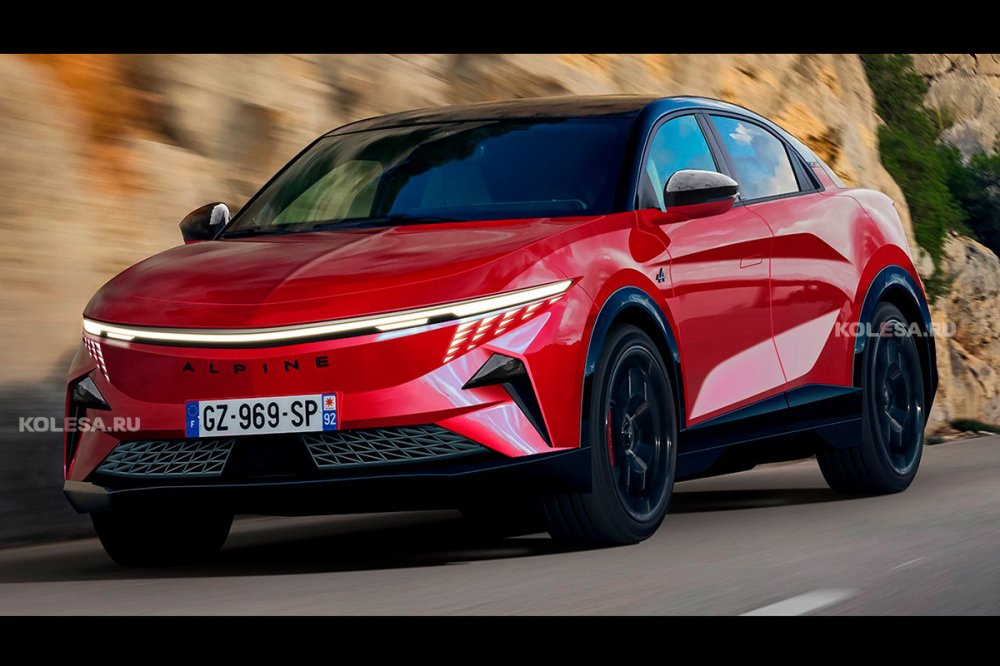 Alpine продолжает разработку серийного кроссовера A390: первое изображение - «Alpine»