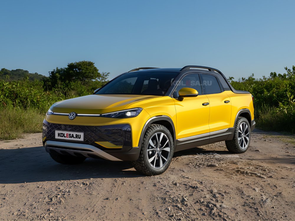 Новый пикап Volkswagen Tukan: первые изображения - «Volkswagen»