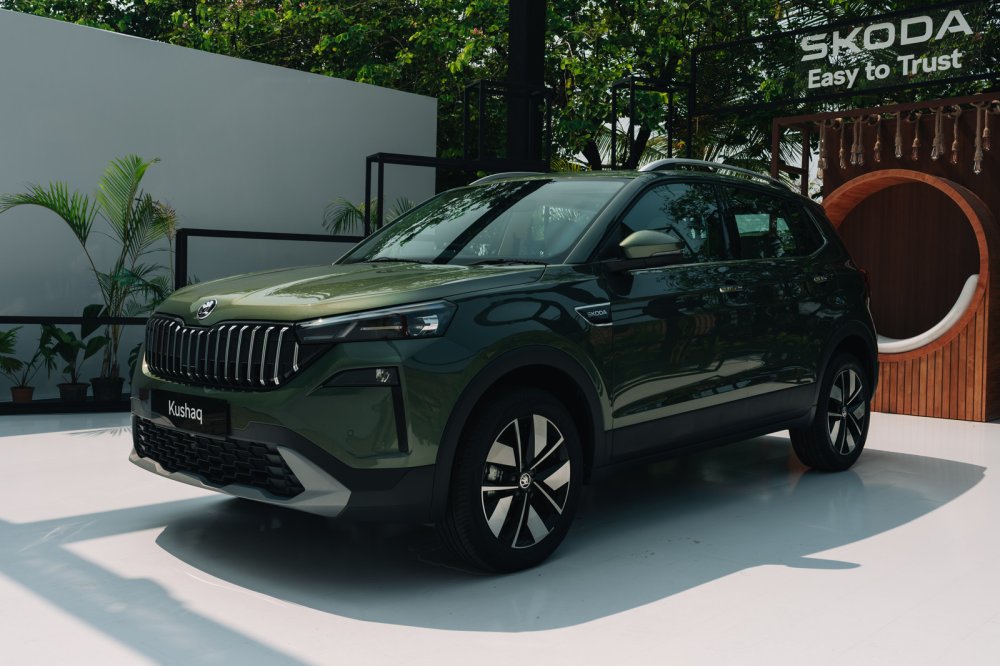 Обновлённый кроссовер Skoda Kushaq: более стильная внешность и пересмотренная техника - «Skoda»