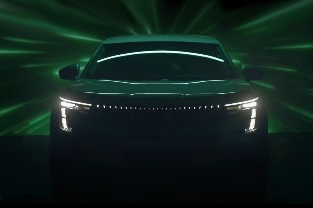 Skoda анонсировала новый семиместный кроссовер, который получил имя Peaq - «Skoda»