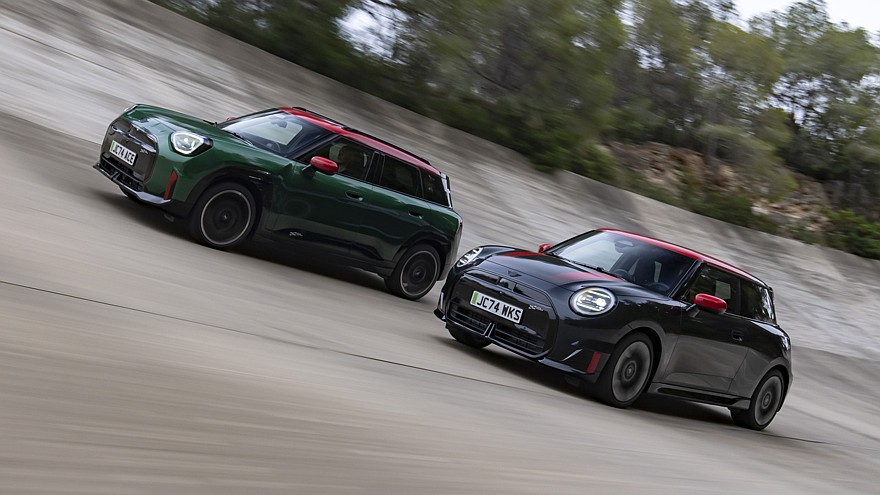 Mini полностью рассекретила «горячие» John Cooper Works Electric и John Cooper Works Aceman - «MINI»