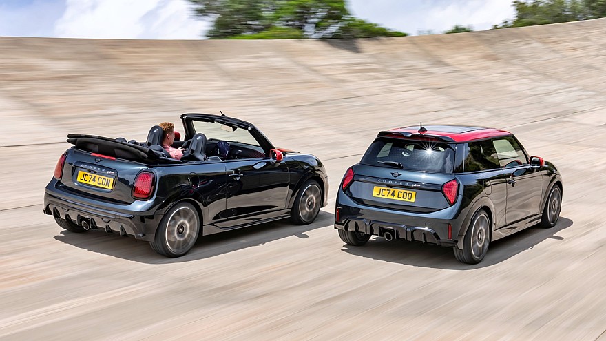 Новый Mini JCW: теперь и бензиновая версия в кузовах хэтчбек и кабриолет - «MINI»