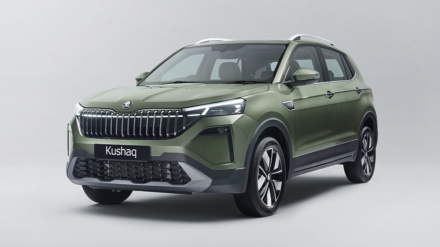 Обновлённый кроссовер Skoda Kushaq: более стильная внешность и пересмотренная техника - «Skoda»