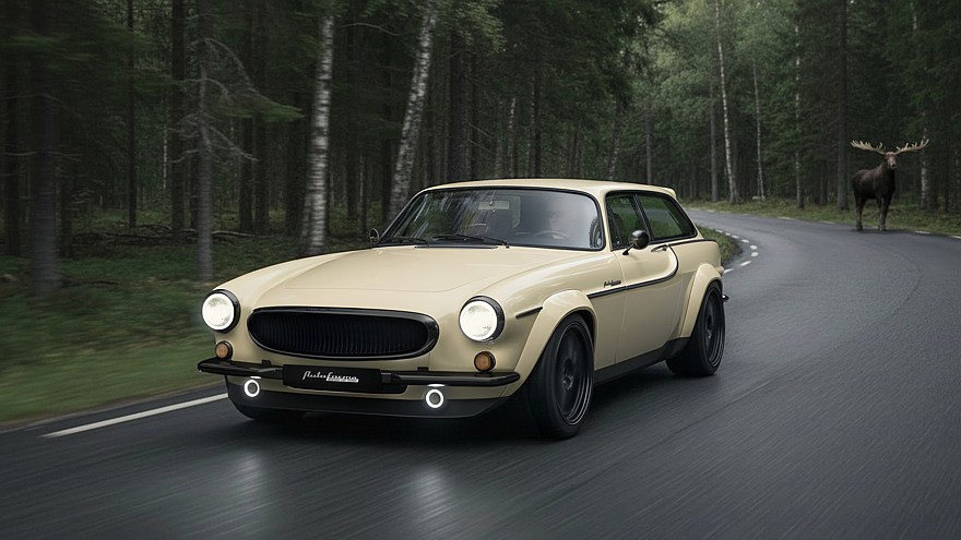 Рестомод Volvo P1800 ES Norrsken из Нидерландов: новая жизнь шведского шутинг-брейка - «Volvo»