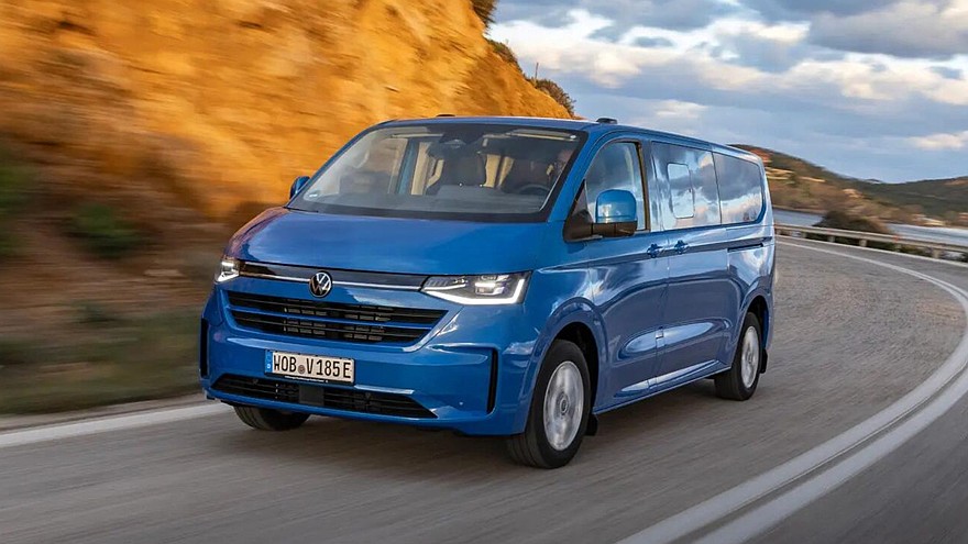 Volkswagen Transporter и Caravelle обзавелись новыми трансфер-версиями - «Volkswagen»