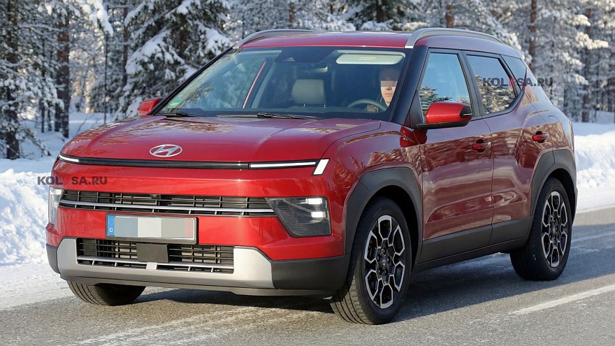 Hyundai готовит новый кроссовер Bayon: первые изображения - «Hyundai»