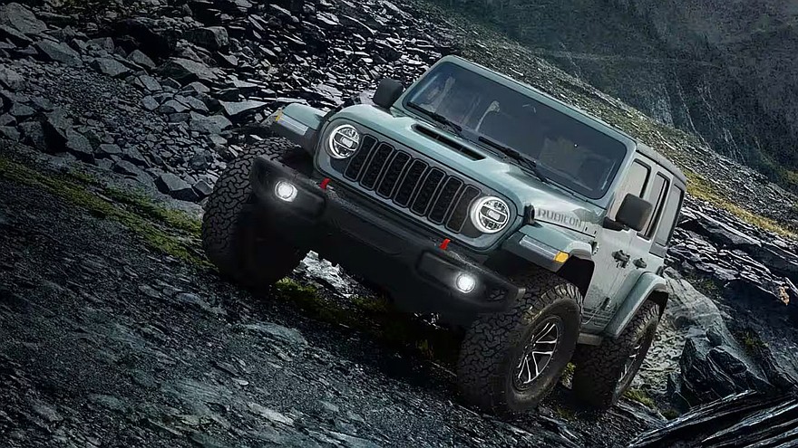 Салон спецверсий Jeep Wrangler и Gladiator Rockslide одели в джинсы - «Jeep»