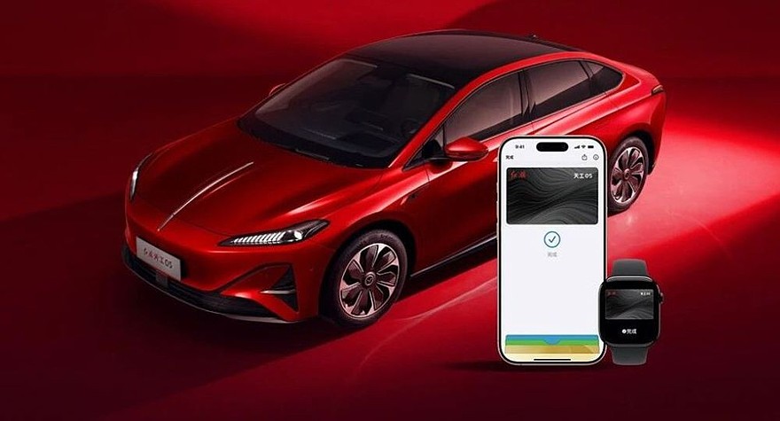 Седан Hongqi Tiangong 05 позволит обойтись без ключа - «Hongqi»