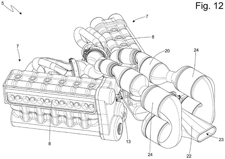 Ferrari патентует очень странный двигатель V12 для гибридных суперкаров - «Ferrari»