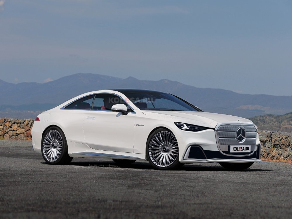 Новое купе Mercedes-Benz S-класса: первые изображения - «Mercedes-Benz»
