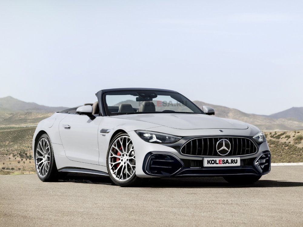 Обновлённый Mercedes-AMG SL: первые изображения - «Mercedes-AMG»