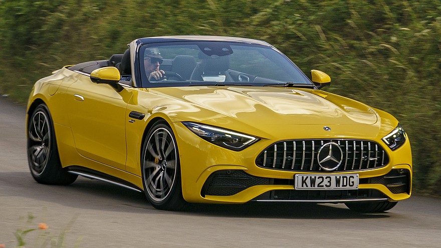 Обновлённый Mercedes-AMG SL: первые изображения - «Mercedes-AMG»
