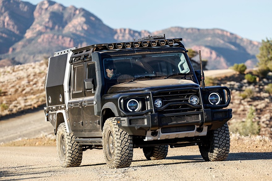 Рамный пикап Ineos Grenadier Quartermaster превратился в «монстра» - «Ineos»