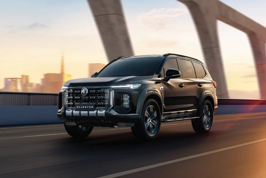 Растянутая премьера: рамный внедорожник MG Majestor предложат с топовым дизелем - «Maxus»