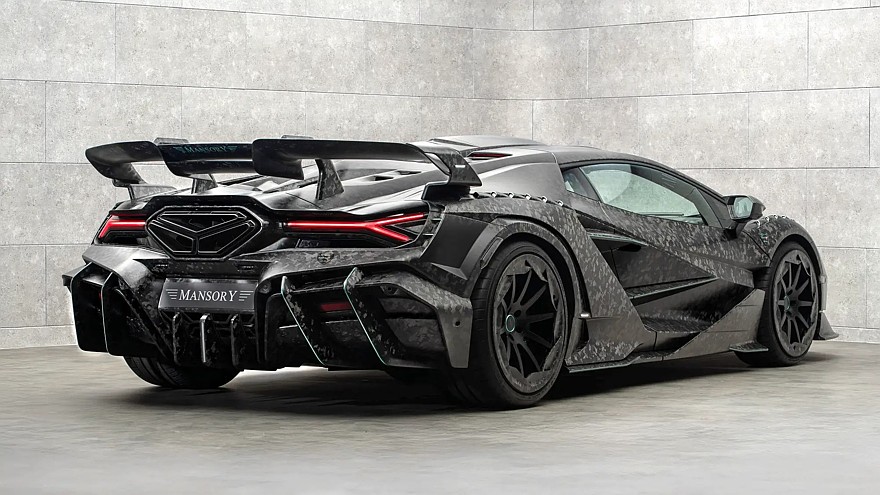 Алмаз, а не карбонарий: представлен Mansory Carbonado X на базе Lamborghini Revuelto - «Lamborghini»