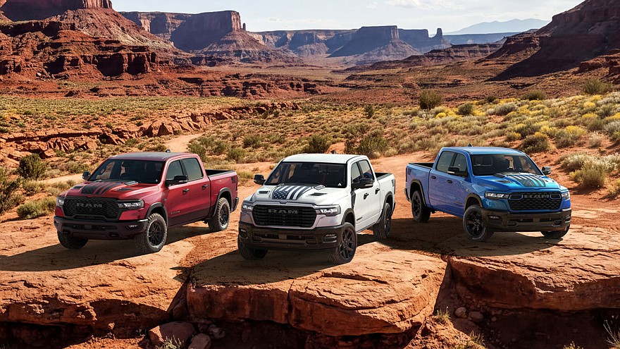 Большой пикап Ram 1500 обзавёлся особенными юбилейными версиями - «Ram»