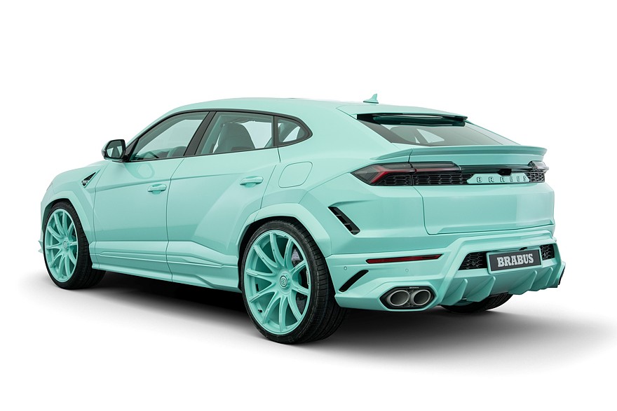 Brabus 900 на базе Lamborghini Urus SE: провокационный мятный и традиционный чёрный - «Lamborghini»