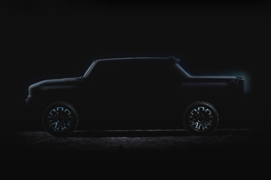 GMC продолжает подогревать интерес к пикапу Hummer: новый тизер и дата премьеры - «GMC»