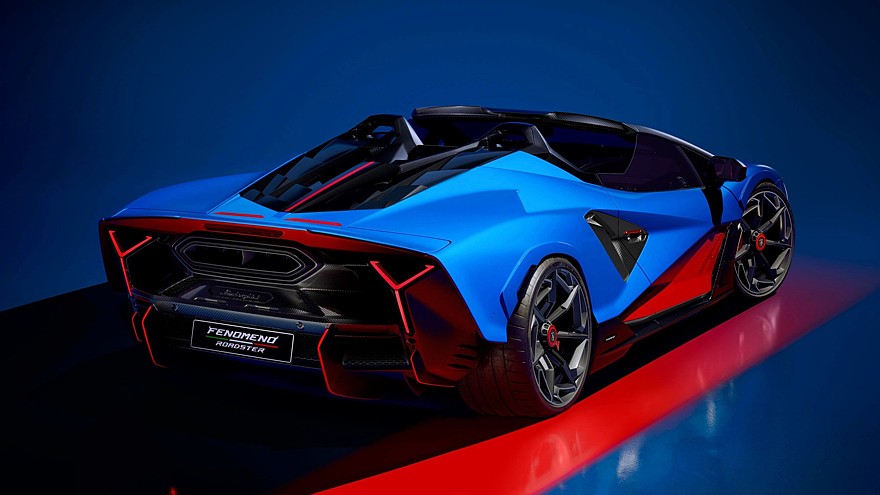 Lamborghini Fenomeno Roadster: космическая цена, ревущий V12 и никакой защиты от дождя - «Lamborghini»
