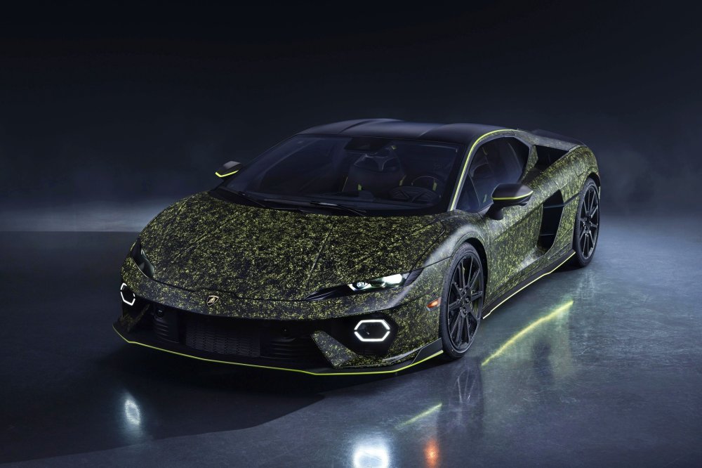 Пёстренькая роскошь: представлен уникальный Lamborghini Temerario Ad Personam - «Lamborghini»