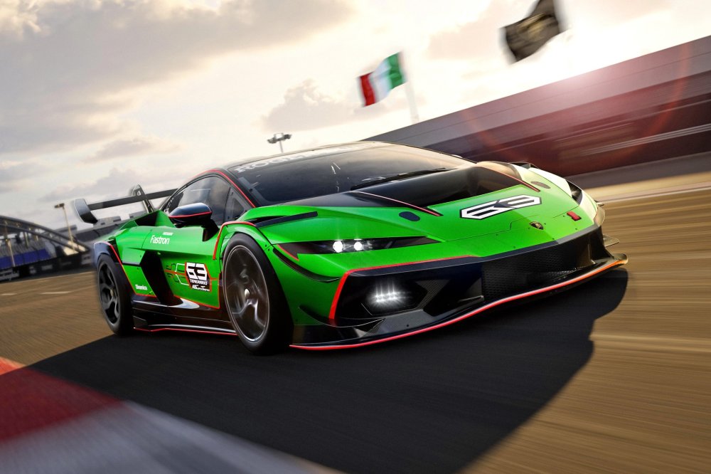 Трековый Lamborghini Temerario Super Trofeo: задний привод без гибридной надстройки - «Lamborghini»