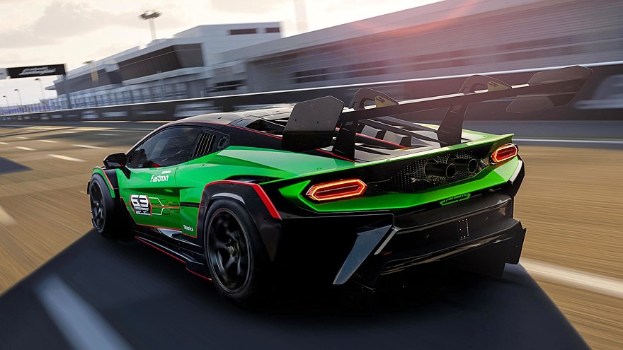 Трековый Lamborghini Temerario Super Trofeo: задний привод без гибридной надстройки - «Lamborghini»