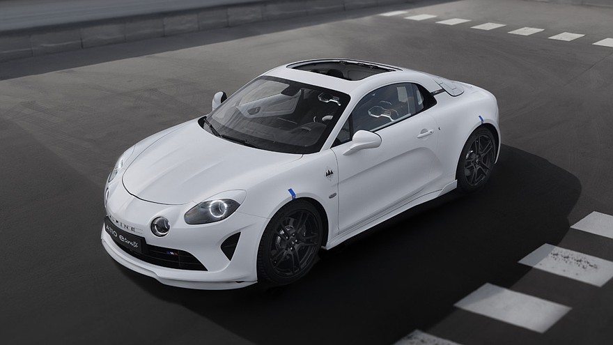 Электрический спорткар Alpine A110 окажется легче бензиновых конкурентов - «Alpine»