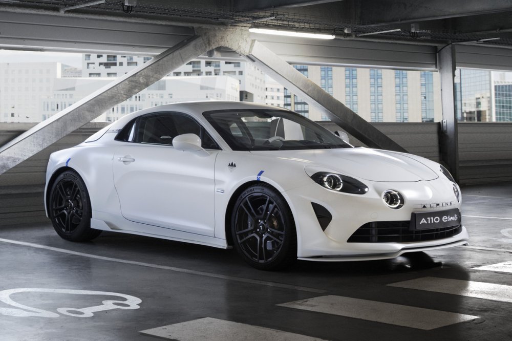 Электрический спорткар Alpine A110 окажется легче бензиновых конкурентов - «Alpine»